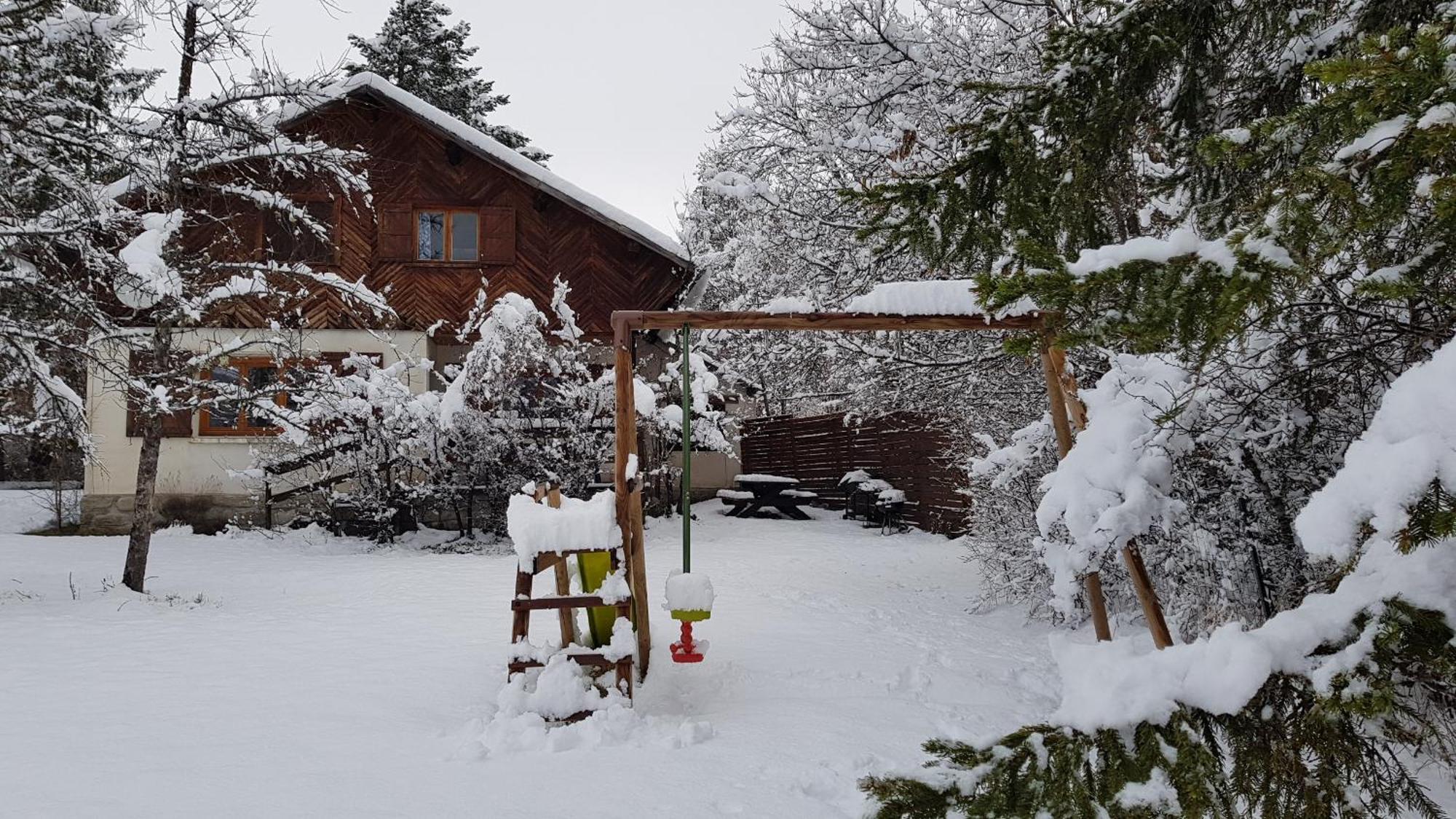 Chalet Familial 10 A 12 Places Dans Le Val D'Allos Villars-Colmars Exterior photo
